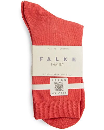 FALKE Family Socks - Red