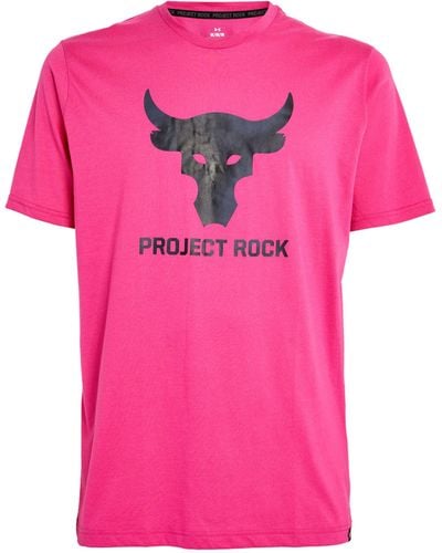 Under Armour Project Rock Payoff T-shirt - Pink