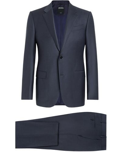 ZEGNA Trofeo Wool 2-piece Suit - Blue