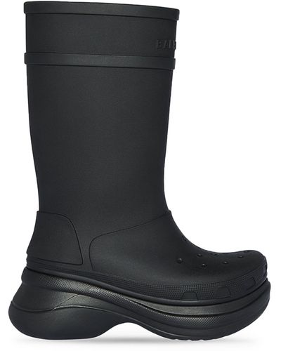 Balenciaga Crocs 2.0 Boots - Black