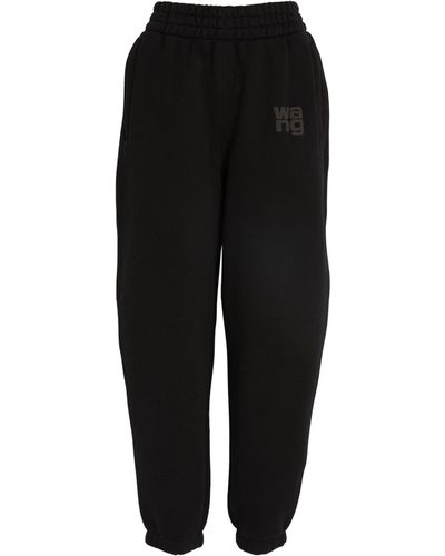 Alexander Wang Logo Sweatpants - Black