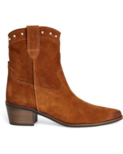 MAX&Co. Chufy Cowboy Boots 45 - Brown