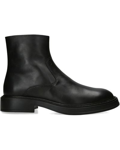 Tod's Leather Light Chelsea Boots - Black
