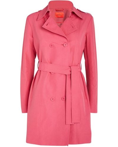 MAX&Co. Short Trench Coat - Pink