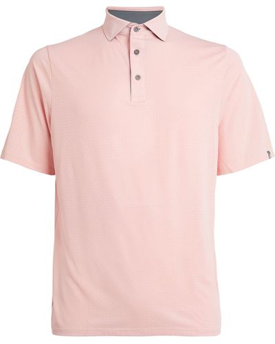 Kjus Savin Structure Polo Shirt - Pink
