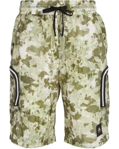Moose Knuckles Cargo Shorts - Green