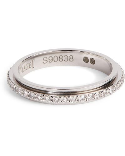 Piaget White Gold And Diamond Mini Possession Wedding Ring