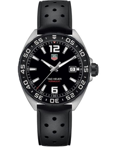 Tag Heuer Stainless Steel Formula 1 Watch 41mm - Black