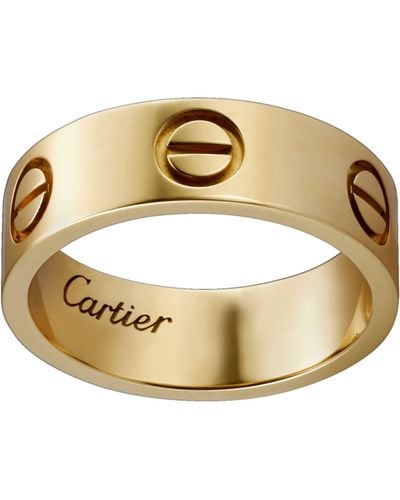 Cartier Yellow Gold Love Ring - Metallic