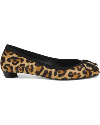 Alexander McQueen Leopard Print Calf Hair Court Shoes 20 - Brown