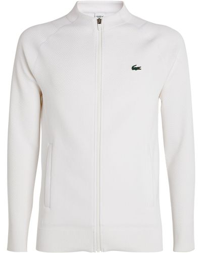 Lacoste X Novak Djokovic Zip-up Jacket - White