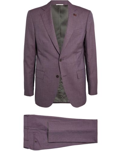 Pal Zileri Wool 2-piece Suit - Purple