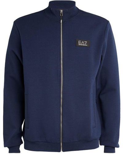 EA7 Zip-up Sweatshirt - Blue