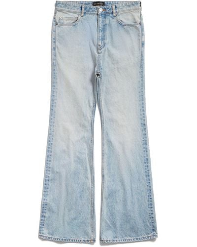 Balenciaga Flared Jeans - Blue