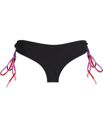 Emilio Pucci Pucci Marmo Print Bikini Bottoms - Black