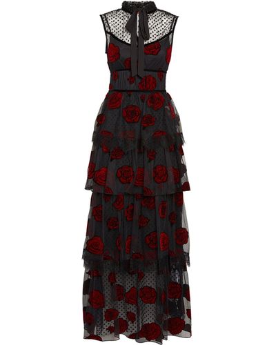 MAX&Co. FELICE - Jersey dress - burgundy/red 