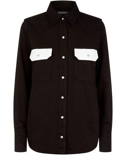 CALVIN KLEIN 205W39NYC Western Shirt - Black