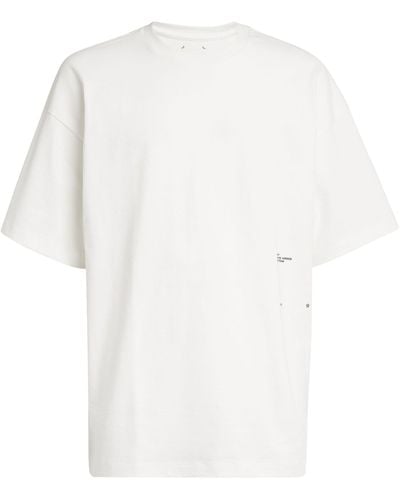 OAMC Cotton Graphic Print T-shirt - White