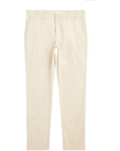 Norse Projects Cotton Brushed Aros Chinos - Natural