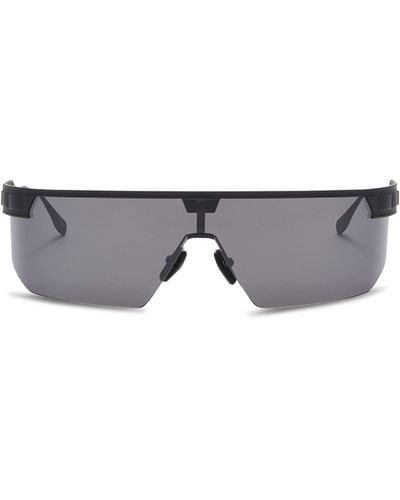 BALMAIN EYEWEAR Rectangular Major Sunglasses - Grey