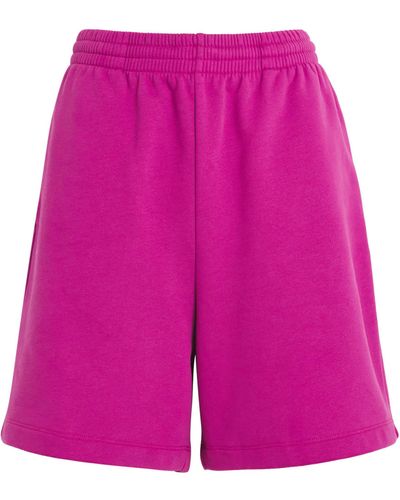 PANGAIA Organic Cotton 365 Midweight Shorts - Purple