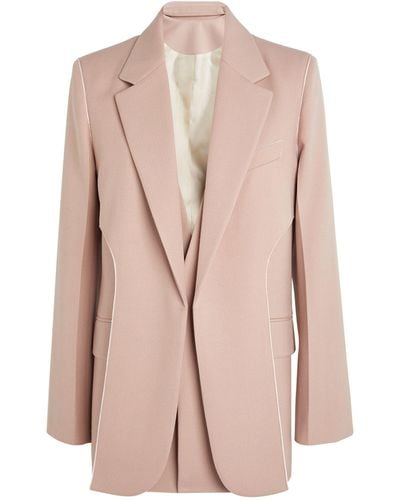 Victoria Beckham Double-panel Jacket - Pink