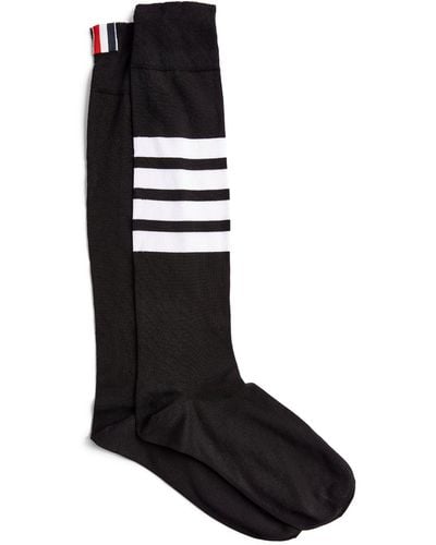 Thom Browne 4-bar Over-calf Socks - Black