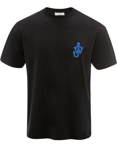 JW Anderson Anchor Logo T-shirt - Black