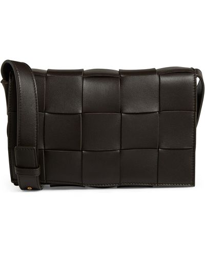 Bottega Veneta Leather Cassette Cross-body Bag - Brown