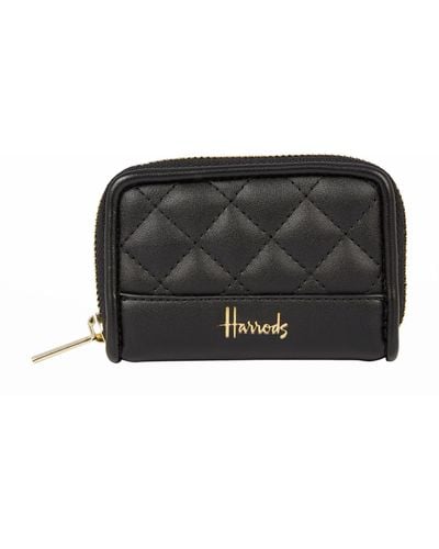 Harrods Chelsea Quilted Purse - Black