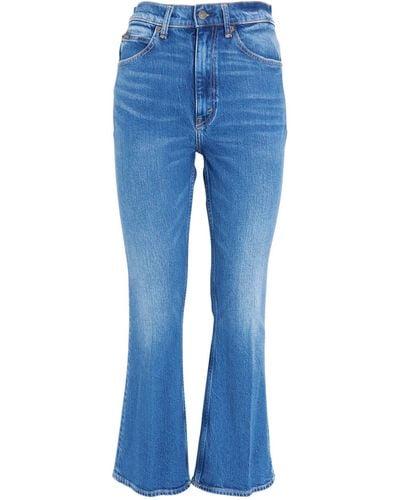Polo Ralph Lauren Cropped Flared Jeans - Blue