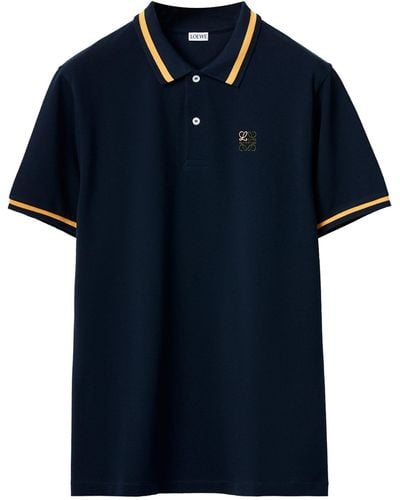 Loewe Anagram Polo Shirt - Blue