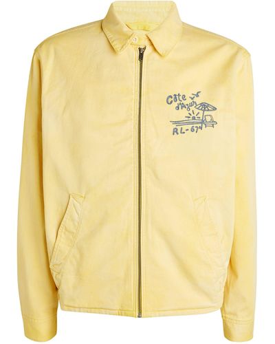 Polo Ralph Lauren Côte D'azur Windbreaker Jacket - Yellow