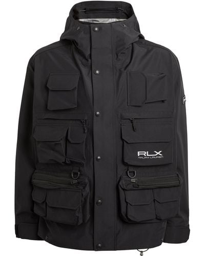 RLX Ralph Lauren Water-repellent Wading Jacket - Black