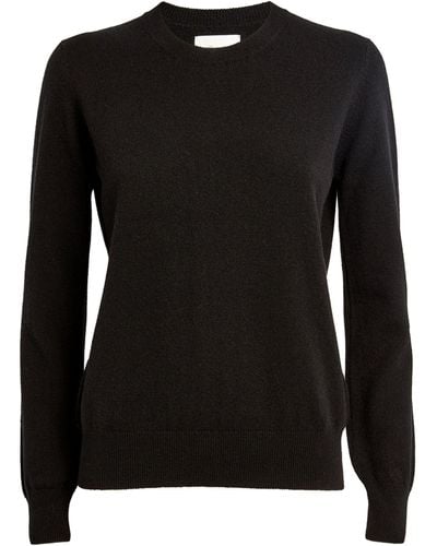Harrods Cashmere Crew-neck Sweater - Black