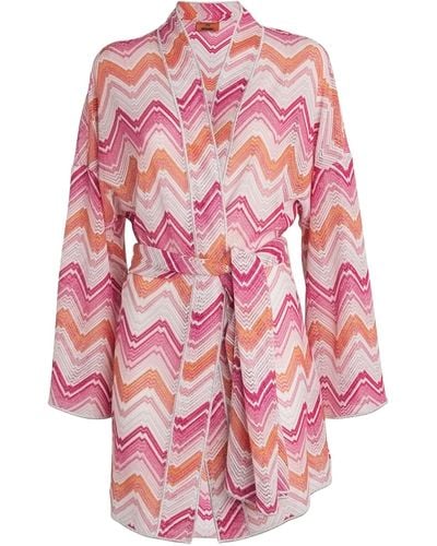 Missoni Zigzag Beach Cover-up - Pink