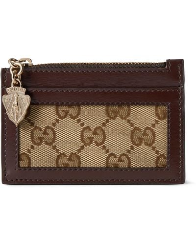 Gucci Luce Card Holder - Brown