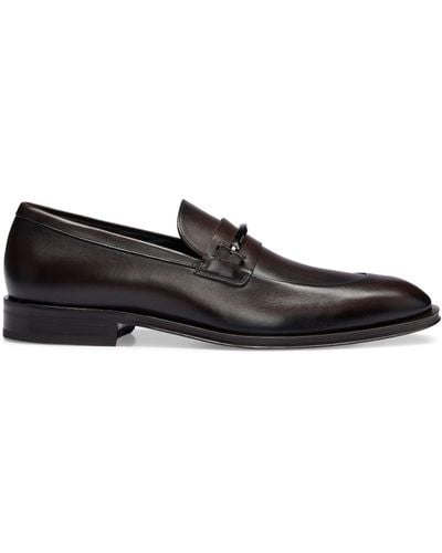 BOSS Leather Loafers - Black