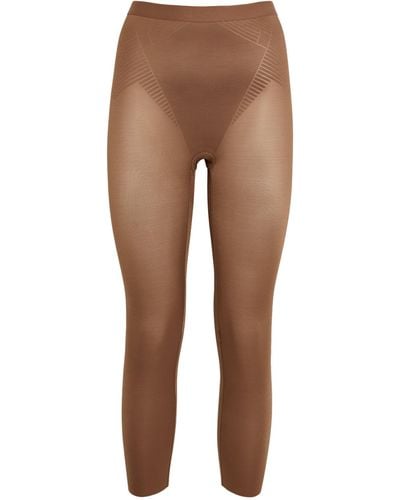 Spanx Thinstincts 2.0 Shaping Capri Trousers - Brown