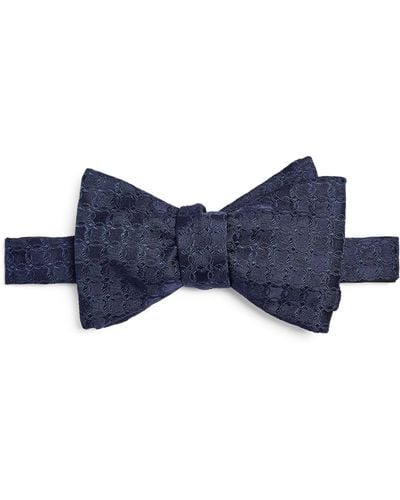 Eton Silk Bow Tie - Blue