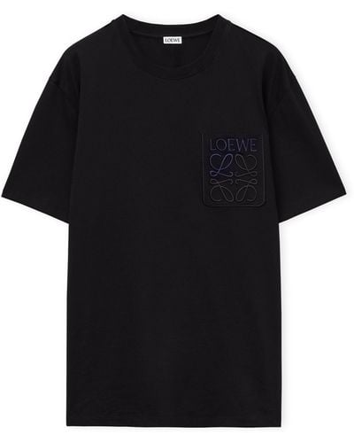 Loewe Pocket Anagram T-shirt - Black