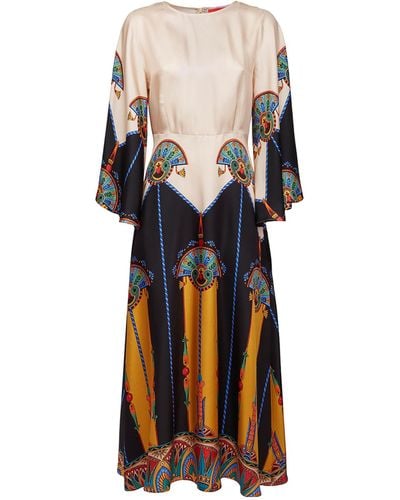 La DoubleJ Aswan Sorella Midi Dress - Natural