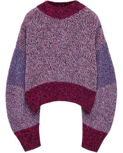 Loewe Wool-blend Marl Sweater - Multicolour