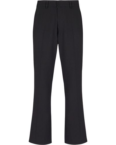 Balmain Tailored Flared Trousers - Black