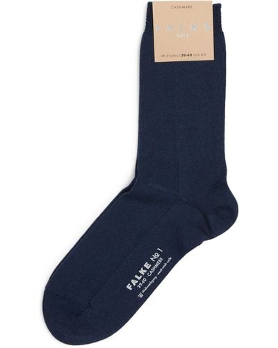 FALKE Cashmere No.1 Socks - Blue