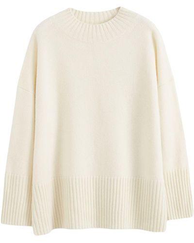 Chinti & Parker Cashmere Sweater - White