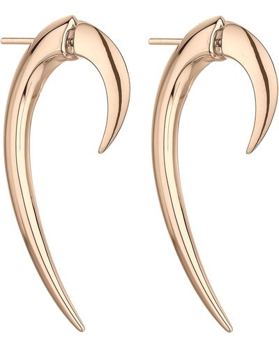 Shaun Leane Gold Vermeil Hook Drop Earrings - Metallic