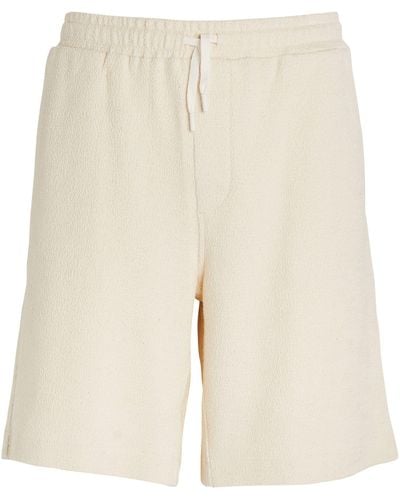 CHE Bouclé Cotton Shorts - Natural
