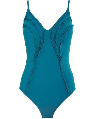 Gottex Queen Of Paradise Swimsuit - Blue