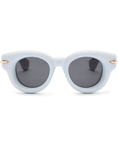 Loewe Inflated Round Sunglasses - Gray